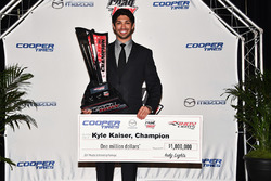 Indy Lights champion Kyle Kaiser