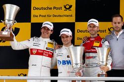 Podio: Ganador de la carrera Lucas Auer, Mercedes-AMG Team HWA, Mercedes-AMG C63 DTM, segundo lugar 