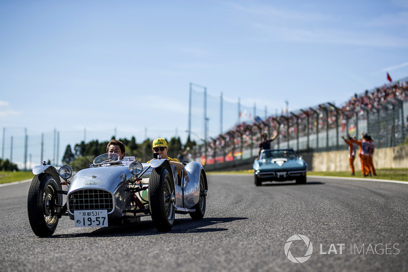 Nico Hulkenberg, Renault Sport F1 Team on the drivers parade