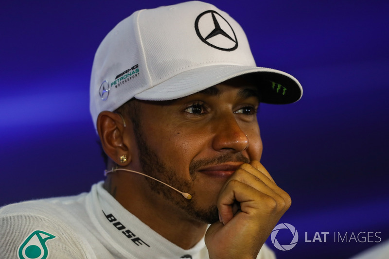 Lewis Hamilton, Mercedes AMG F1 in the Press Conference