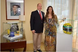 Príncipe Albert II e Bianca Senna