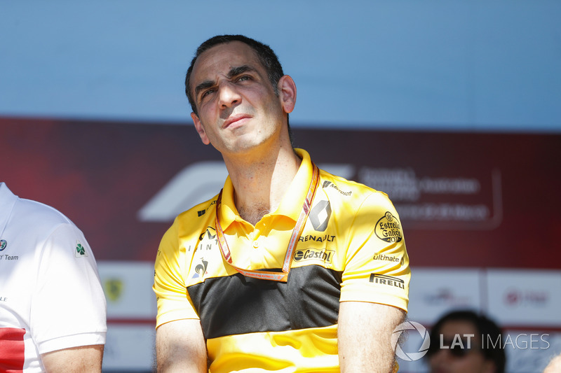 Cyril Abiteboul, directeur général, Renault Sport F1 Team