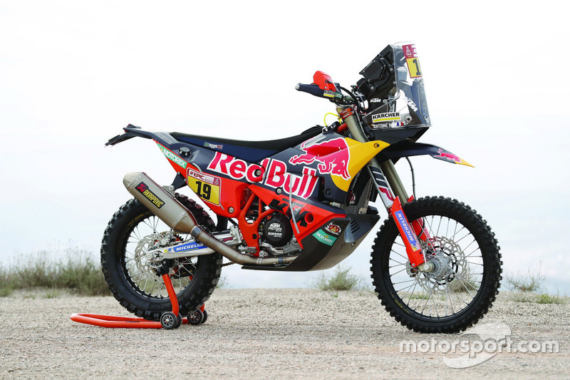 La moto de Antoine Meo, Red Bull KTM Factory Team