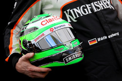 Il casco di Nico Hulkenberg, Sahara Force India F1