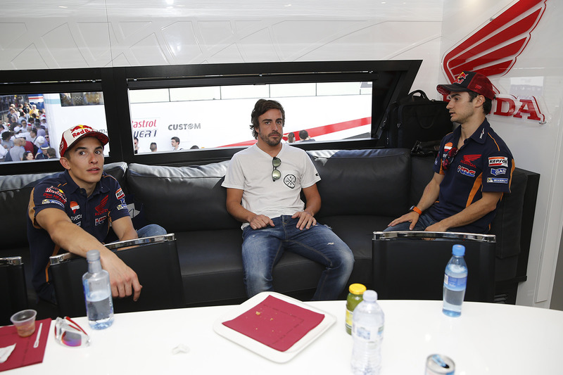 Marc Marquez, Repsol Honda Team, Fernando Alonso, Dani Pedrosa, Repsol Honda Team