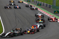 Нико Хюлькенберг, Sahara Force India F1 VJM09 на старте гонки