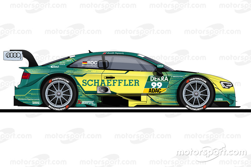 №99 – Майк Роккенфеллер, Audi Sport Team Phoenix, Audi RS 5 DTM