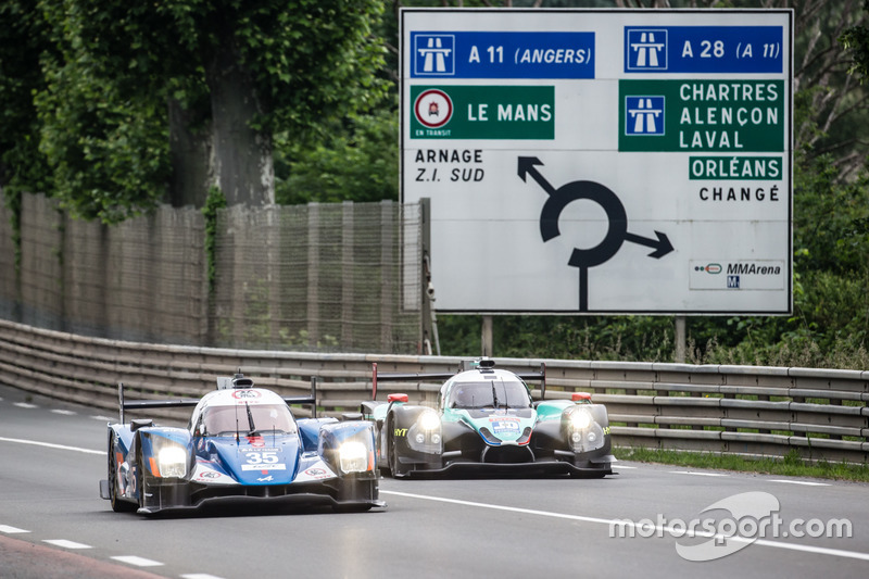 #35 Baxi DC Racing, Alpine A460 Nissan: David Cheng, Ho-Pin Tung, Nelson Panciatici; #23 Panis Barth