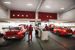 Citroën World Touring Car team area