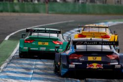Edoardo Mortara, Audi Sport Team Abt Sportsline, Audi RS 5 DTM; Rene Rast, Audi Sport Team Phoenix, 