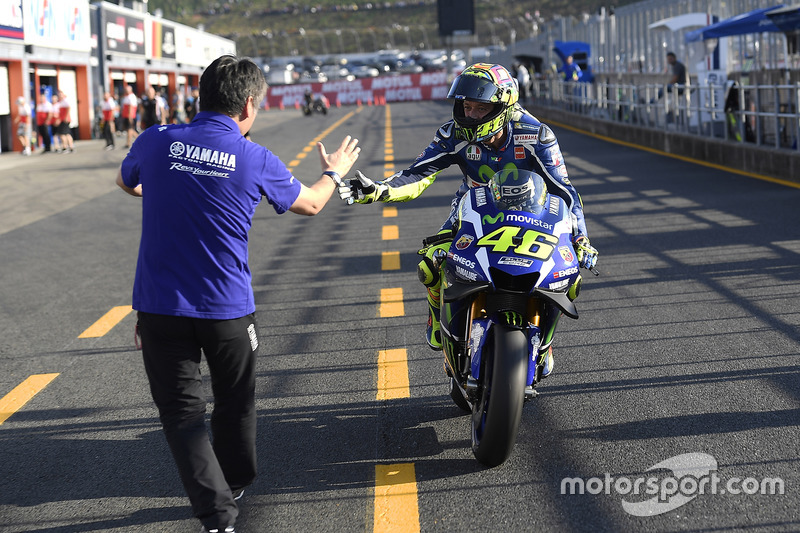 Поул-позиція Валентино Россі, Yamaha Factory Racing