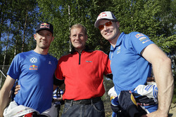 Sébastien Ogier, Volkswagen Motorsport, Jari-Matti Latvala, Volkswagen Motorsport with Juha Kankkune