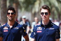 Daniel Ricciardo, Red Bull Racing y Daniil Kvyat, Red Bull Racing
