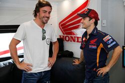 Fernando Alonso, Dani Pedrosa, Repsol Honda Team