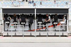 Muret des stands Sahara Force India