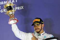 Podium: terzp Lewis Hamilton, Mercedes AMG F1 Team