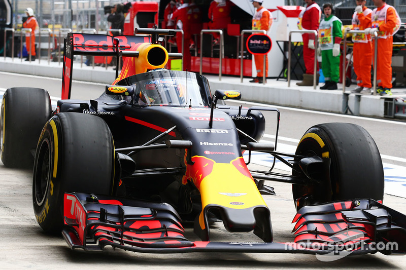 Daniel Ricciardo, Red Bull Racing RB12 con el Aeroscreen