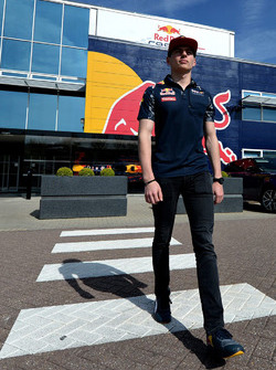 Макс Ферстаппен на фабрике Red Bull Racing