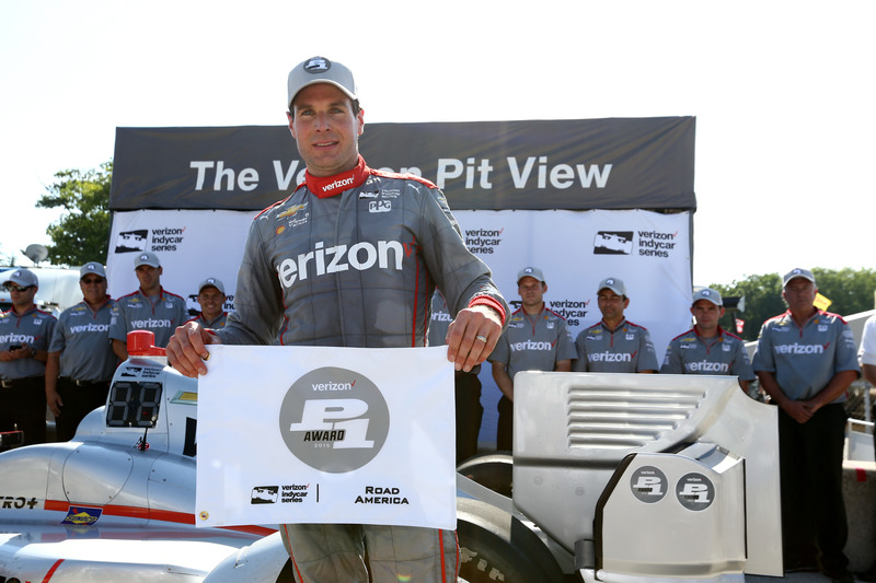 Polesitter Will Power, Team Penske Chevrolet