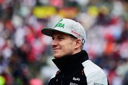 Nico Hulkenberg, Sahara Force India F1 on the drivers parade