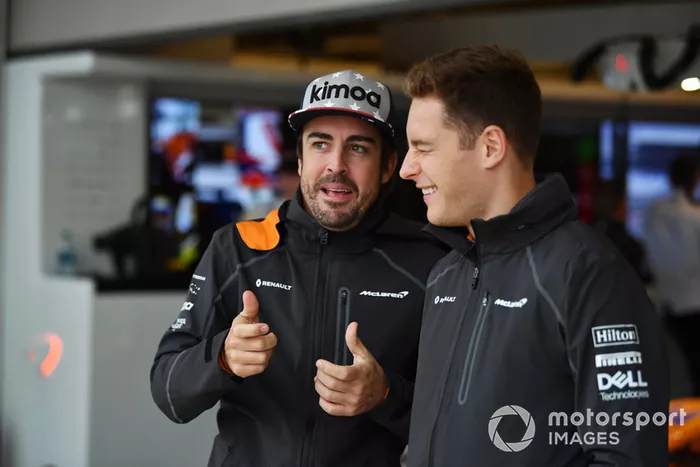 Fernando Alonso, McLaren y Stoffel Vandoorne, McLaren 
