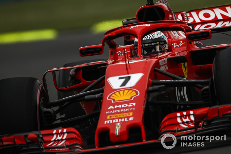 6: Kimi Raikkonen, Ferrari SF71H, 1'15.330