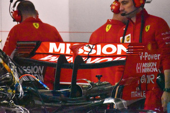 Ferrari SF71H rear wing detail