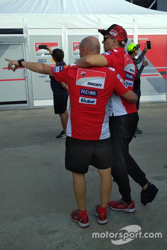 Хорхе Лоренсо, Ducati Team, після аварії
