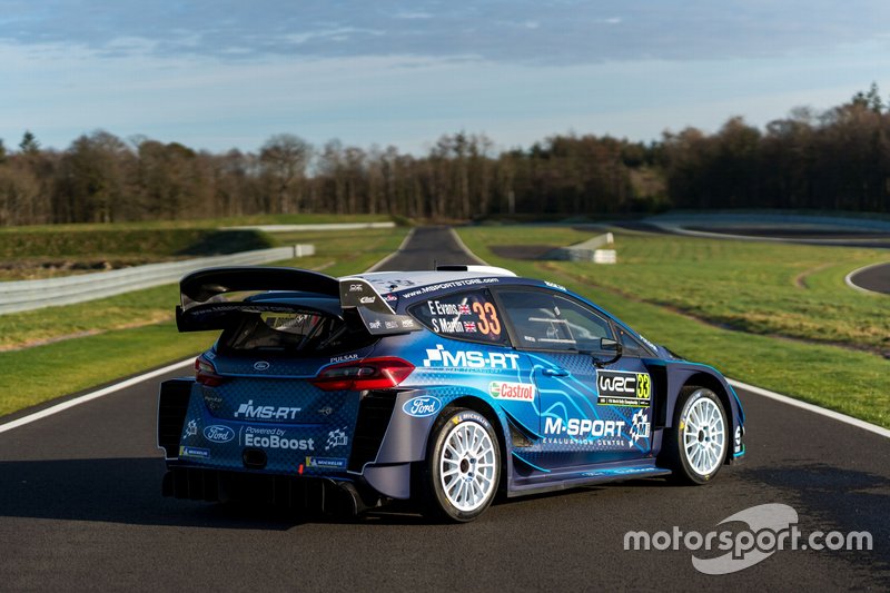 M-Sport Ford 2019 renk düzeni