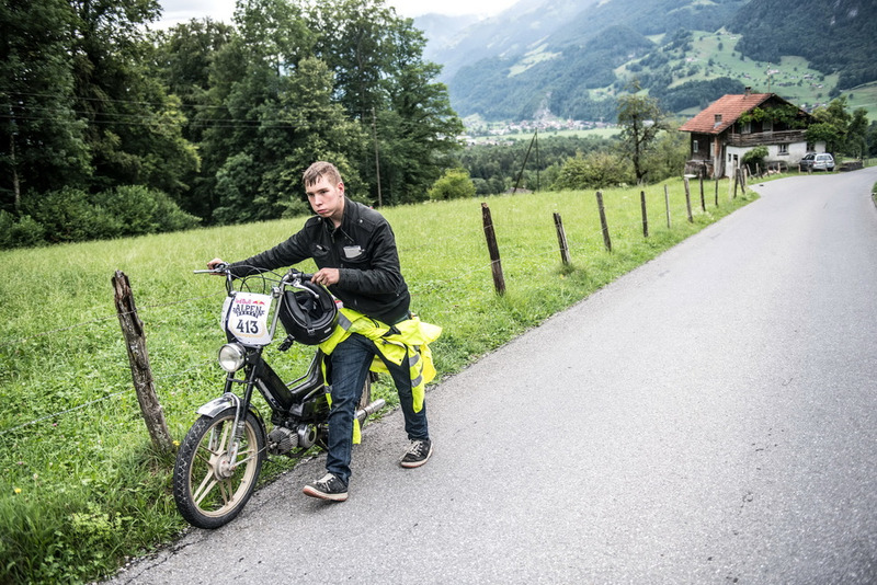 Teilnehmer am Alpenbrevet