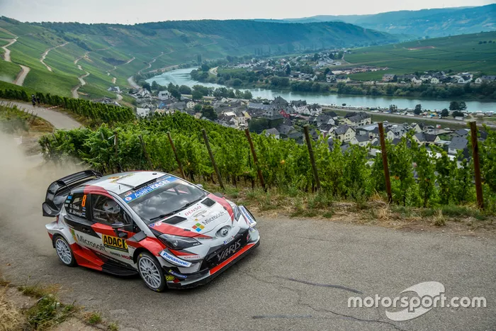 Ott Tanak, Martin Järveoja, Toyota Yaris WRC, Toyota Gazoo Racing