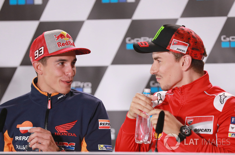 Marc Marquez, Repsol Honda Team, Jorge Lorenzo, Ducati Team