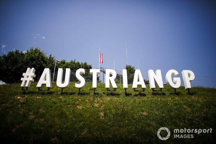 El logo del GP de Austria