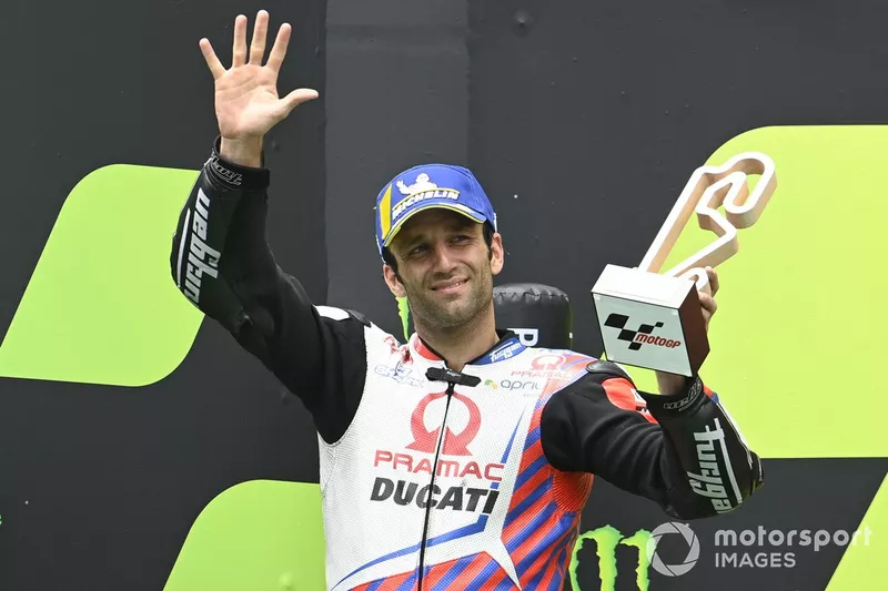 Podio: segundo lugar Johann Zarco, Pramac Racing