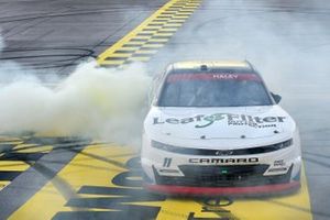 Race winner Justin Haley, Kaulig Racing, Chevrolet Camaro