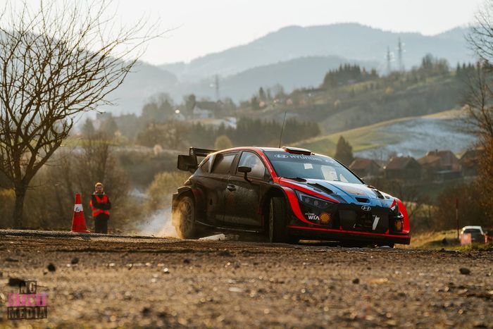 Oliver Solberg, Elliott Edmondson, Hyundai i20 N Rallly1