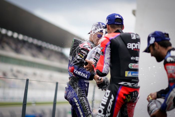 Ganador de la carrera Fabio Quartararo, Yamaha Factory Racing