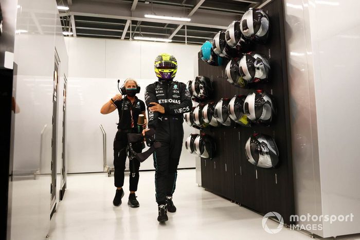 Lewis Hamilton, Mercedes y Angela Cullen, fisio de Lewis Hamilton 