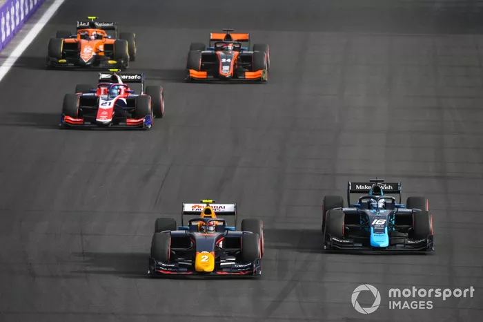 Jehan Daruvala, Prema Racing, Roy Nissany, Dams, Calan Williams, Trident Jake Hughes, Van Amersfoort Racing, Clement Novalak, MP Motorsport