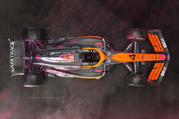 McLaren MCL36 Singapore GP special livery