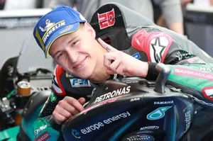 Le poleman Fabio Quartararo, Petronas Yamaha SRT