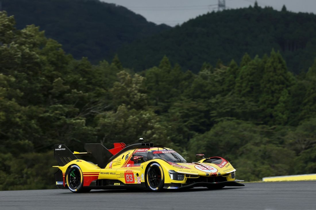 #83 AF Corse Ferrari 499P: Robert Kubica, Robert Shwartzman, Yifei Ye
