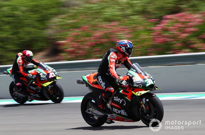 Bradley Smith, Aprilia Racing Team Gresini, Aleix Espargaro, Aprilia Racing Team Gresini