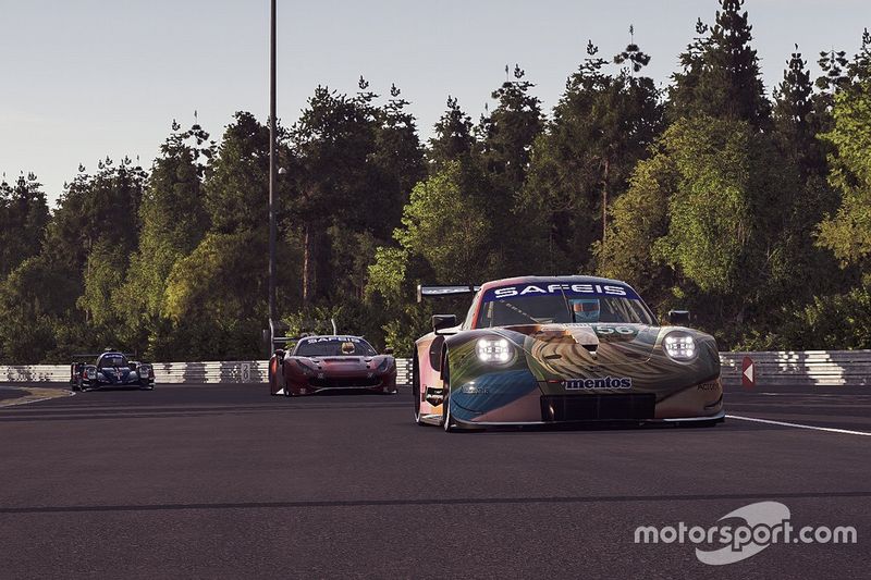 #56 Team Project 1 Porsche 911 RSR: Laurents Horr, David Kolkmann, Dany Giusa, Lukas Muller