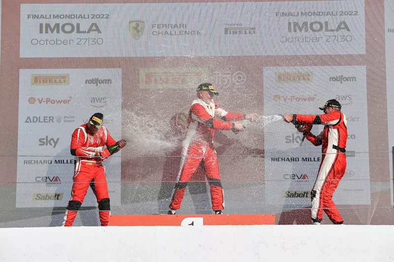 Il podio della Finale Coppa Shell AM