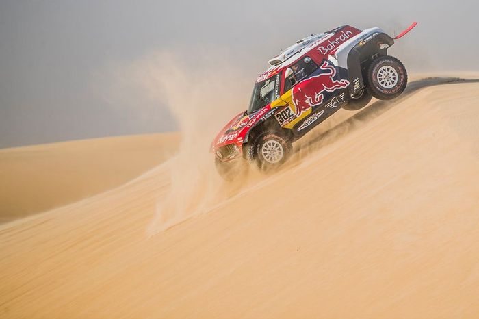 #302 JCW X-Raid Team: Stephane Peterhansel, Paulo Fiuza