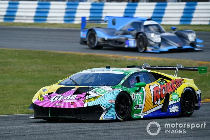 El Lamborghini Huracan GT3 de Tatiana Calderón en las 24 Horas de Daytona 2020