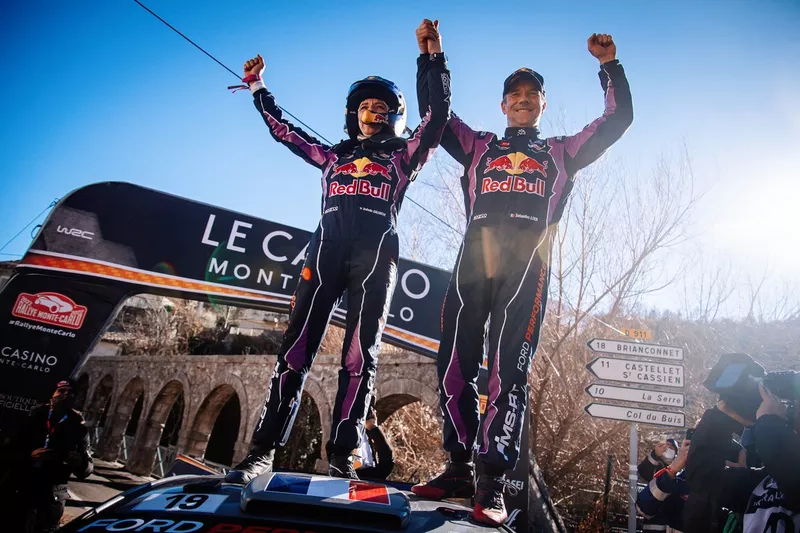 Les vainqueurs Sébastien Loeb, Isabelle Galmiche, M-Sport Ford World Rally Team Ford Puma Rally1
