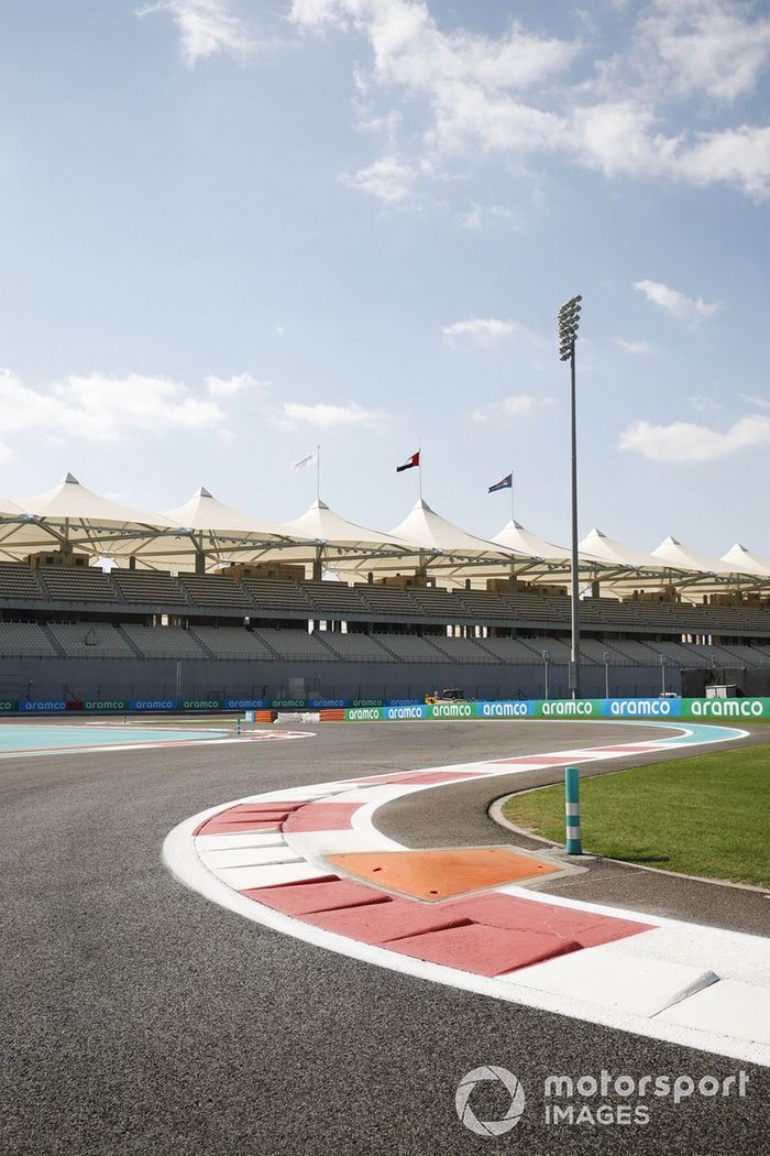 Detalle del circuito de Abu Dhabi