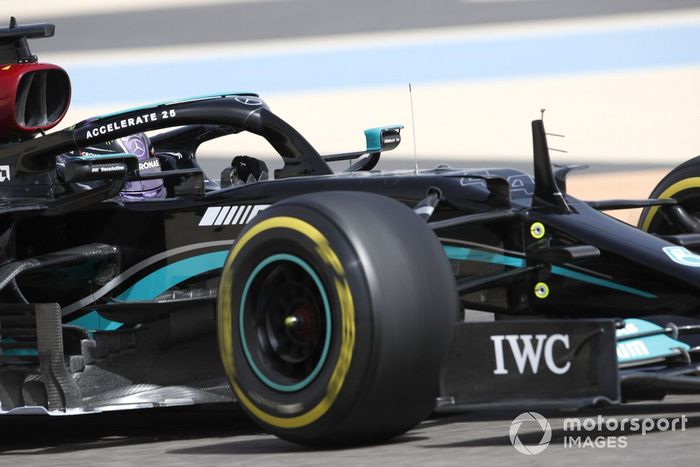 Lewis Hamilton, Mercedes W12 